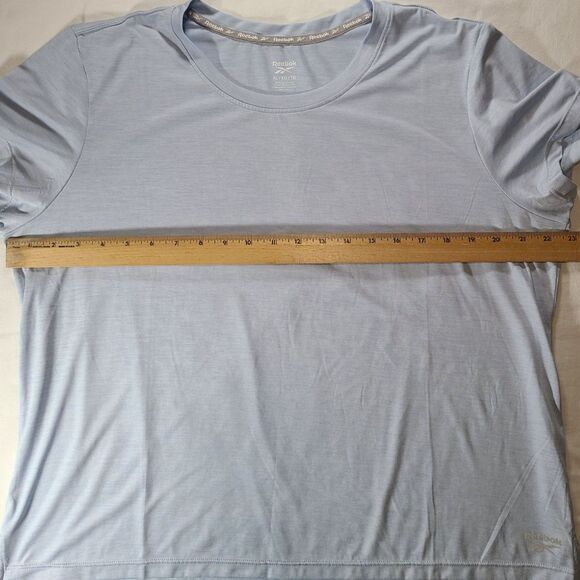 2-Pack GAIAM & Reebok Dri-Fit T-Shirts XL Green Blue Moisture-Wicking Tee - Picture 3 of 10